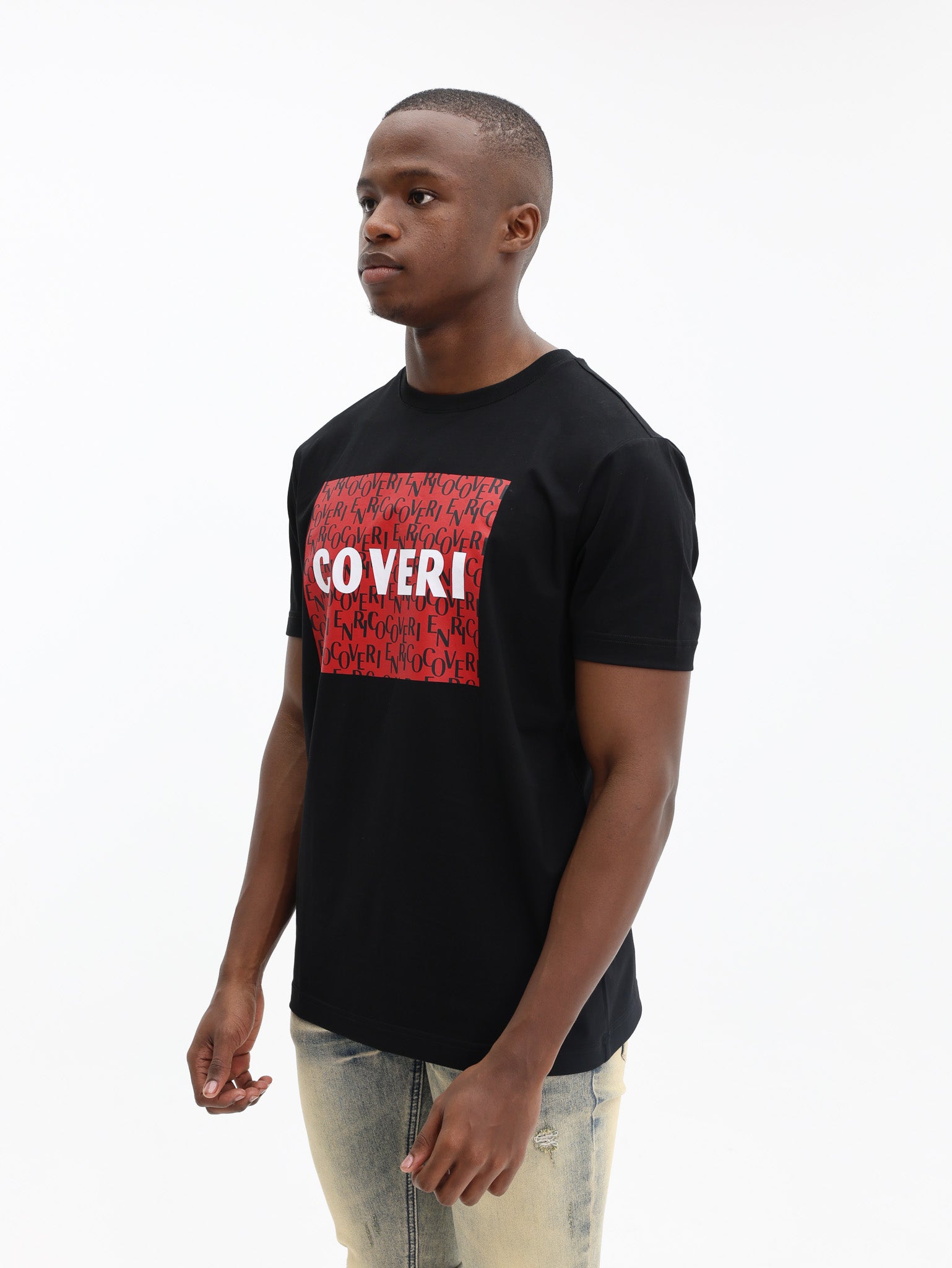 Enrico Coveri T-Shirt 2 Packs Black